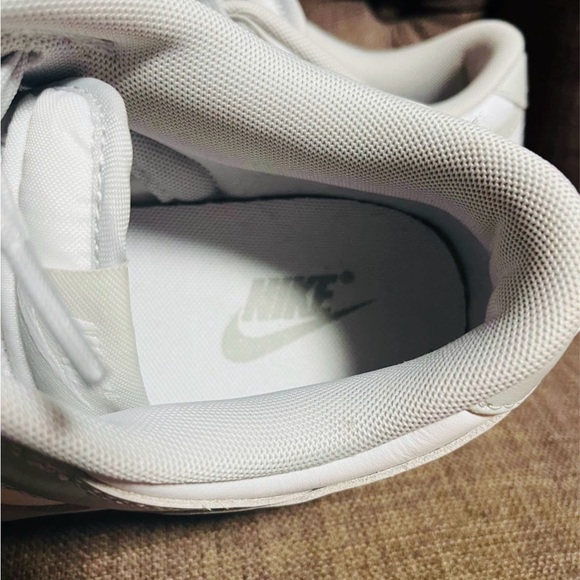Nike Dunk Low Retro Light Gray and White Sneakers men's 9.5 - Picture 7 of 11